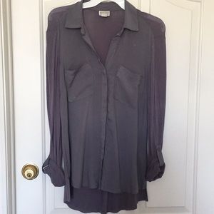Converse Button Up Long Shirt